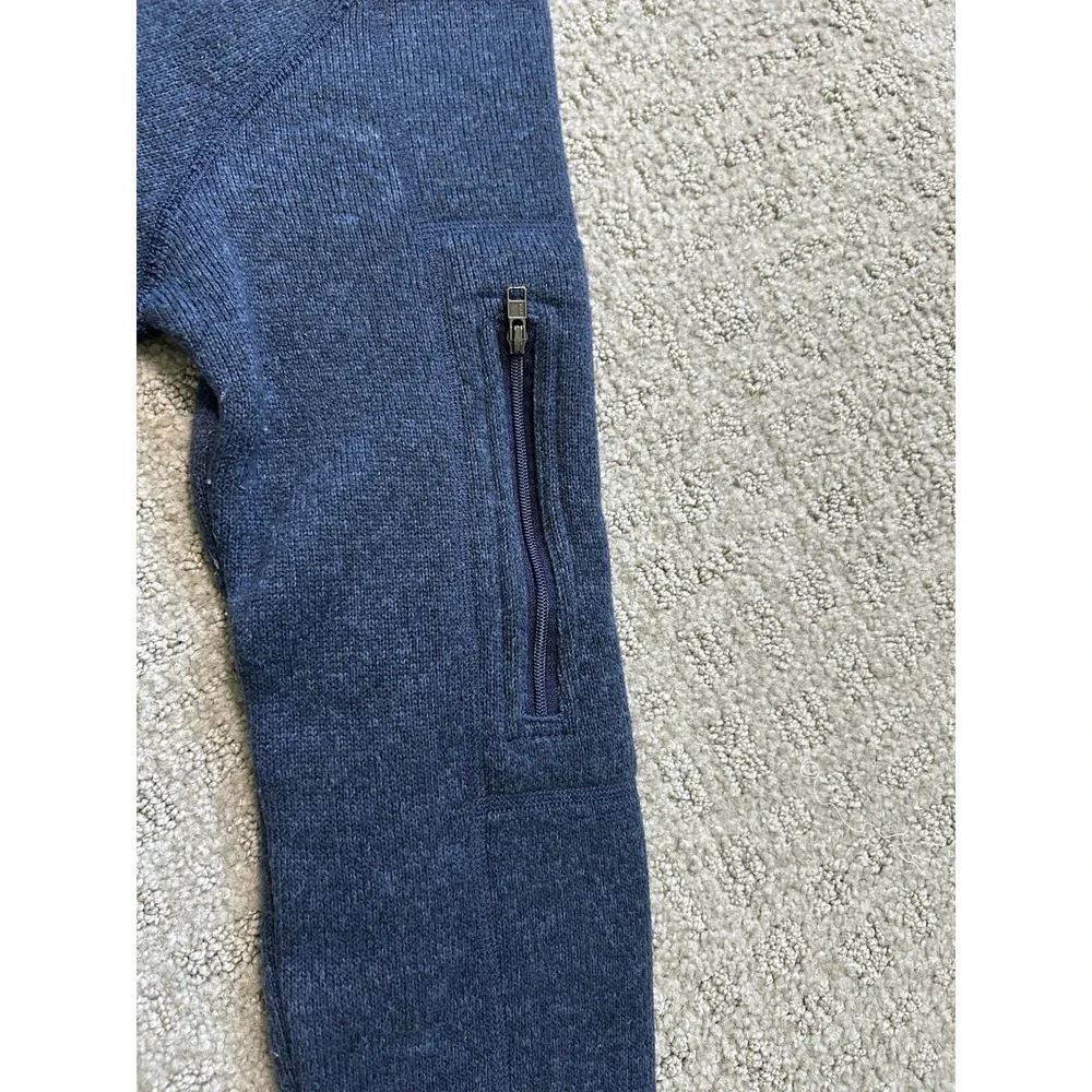 Patagonia Men's Better Sweater 1/4-Zip Blue Comfort Fleece Size S - Gorpcore